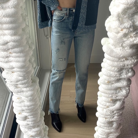 Trave Constance High Rise Straight Leg Jeans - Picture 4 of 4